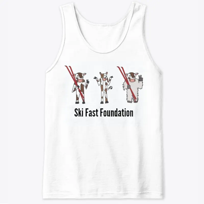 Ski Fast Foundation Cows Logo