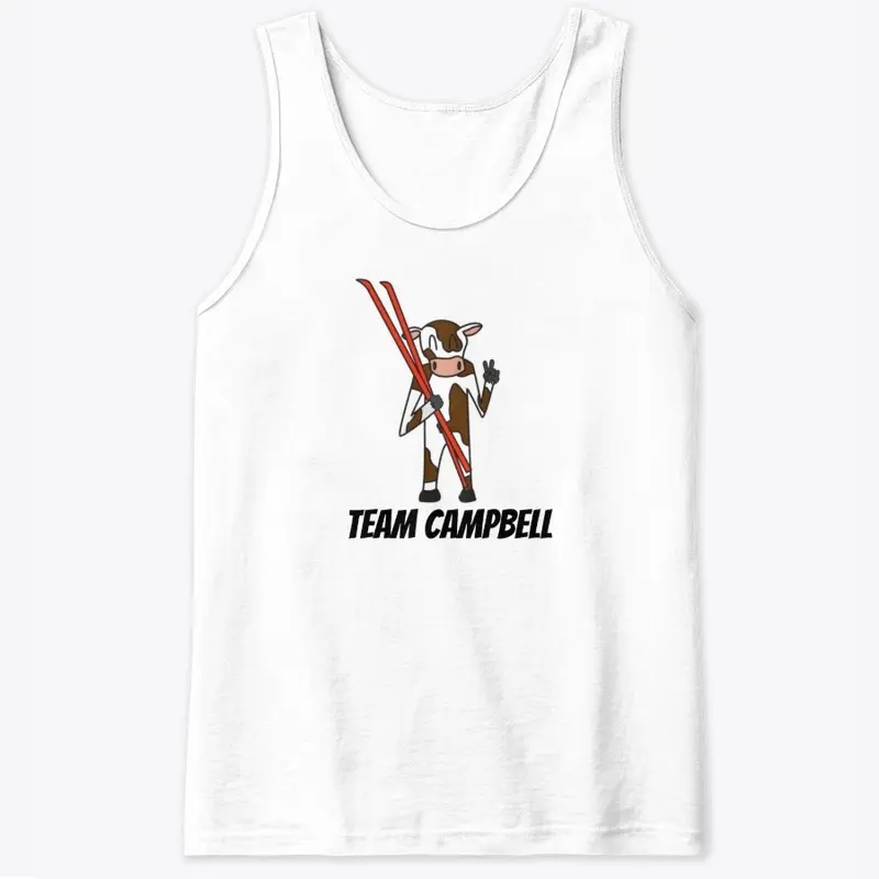 Team Campbell Cow Logo