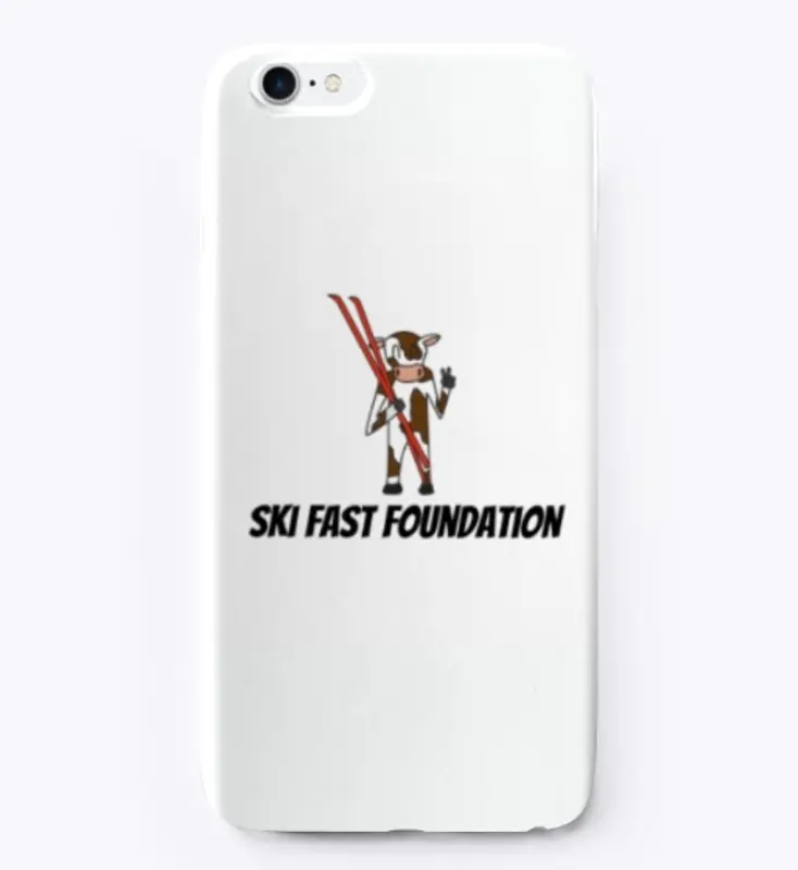 Ski Fast Foundation Cow Logo