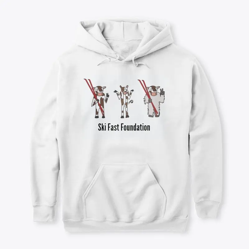 Ski Fast Foundation Cows Logo