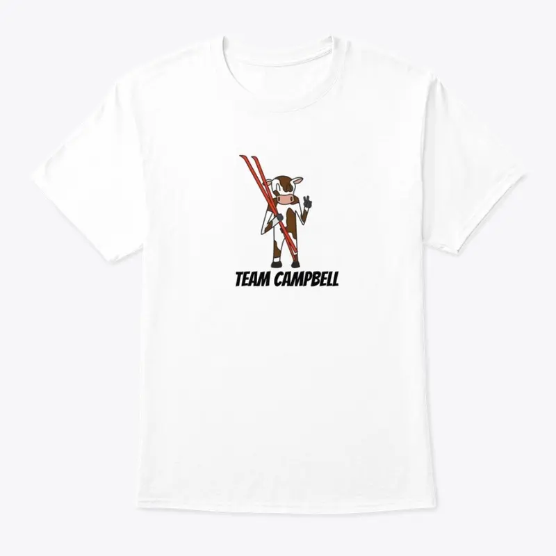 Team Campbell Cow Logo